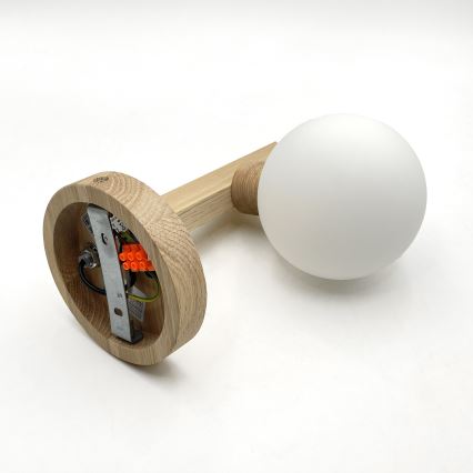 Настінний світильник ANTONIO 1xG9/5W/230V дуб/білий