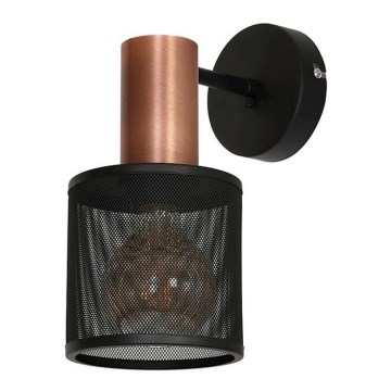 Настінний світильник ARES BLACK 1xE27/60W/230V