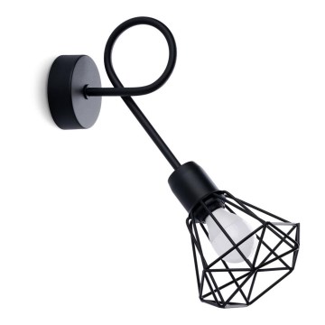 Настінний світильник ARTEMIS 1xE14/40W/230V чорний