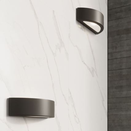 Настінний світильник ATENA 1xE27/60W/230V чорний