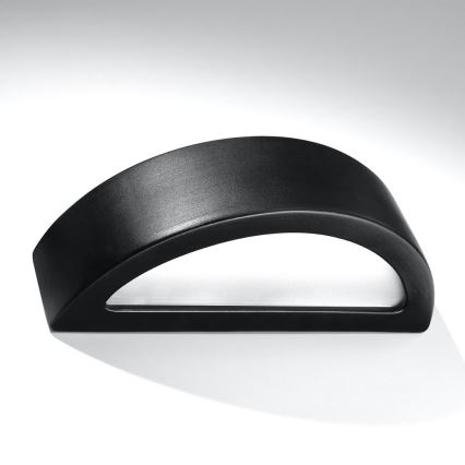 Настінний світильник ATENA 1xE27/60W/230V чорний