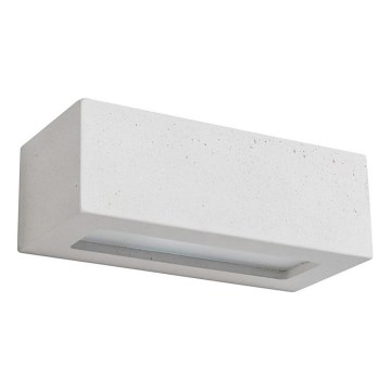 Настінний світильник BLOCK 1xE27/40W/230V бетон – сертифіковано FSC