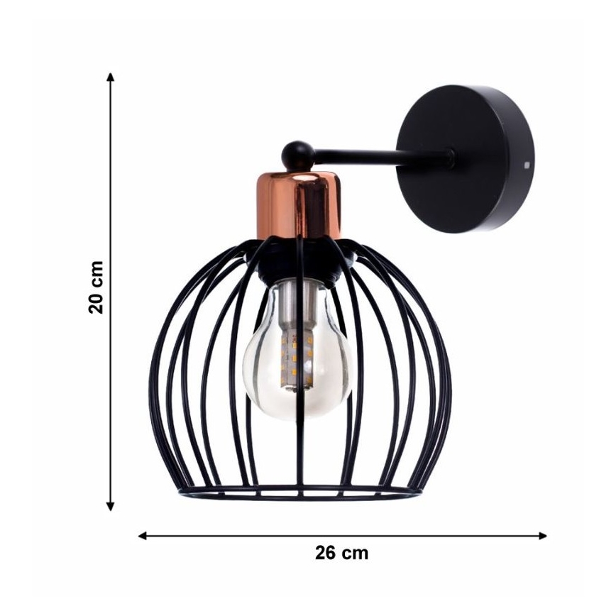 Настінний світильник CELTA 1xE27/40W/230V