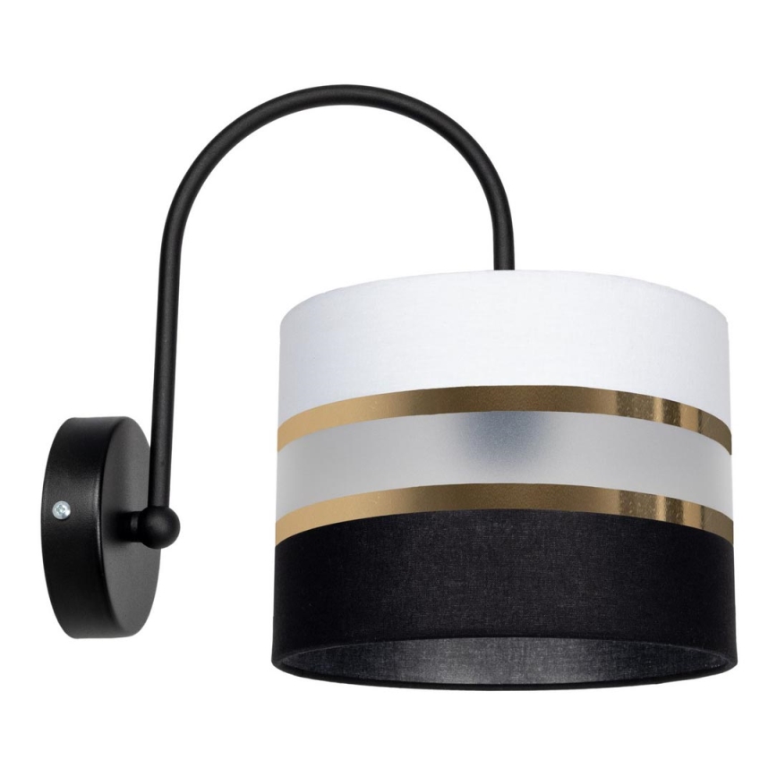 Настінний світильник CORAL 1xE27/60W/230V чорний