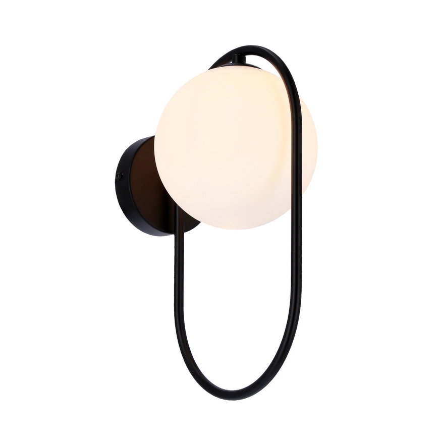 Настінний світильник CORDEL 1xG9/28W/230V чорний