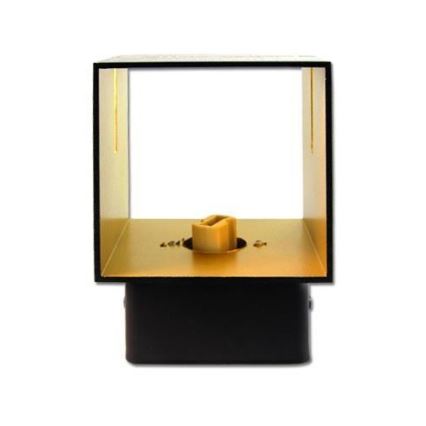 Настінний світильник COSTA 1xG9/35W/230V чорний/мідний