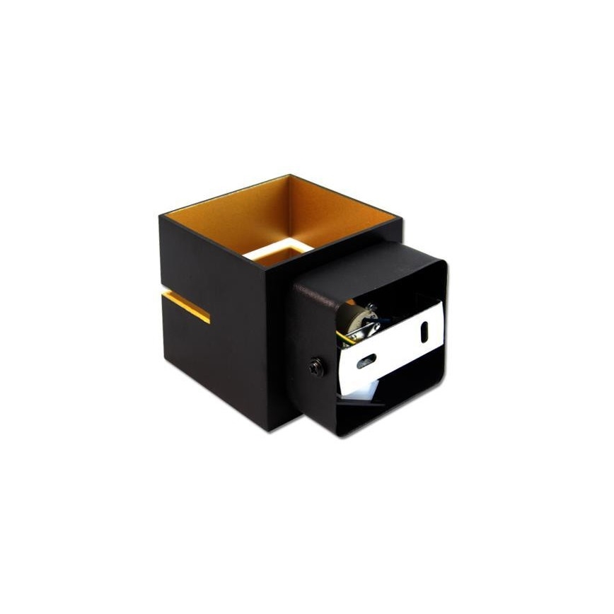 Настінний світильник COSTA 1xG9/35W/230V чорний/мідний