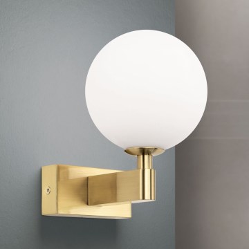 Настінний світильник для ванної кімнати MARA 1xG9/20W/230V IP44 золотий