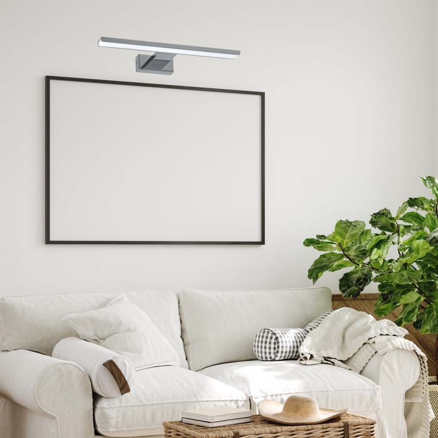 Настінний світильник для ванної кімнати SHINE LED, 7W/230V, 30 см, IP44, блискучий хром