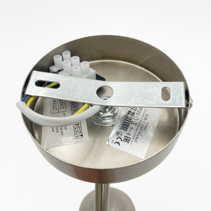 Настінний світильник DONNA 1xE27/60W/230V нікель