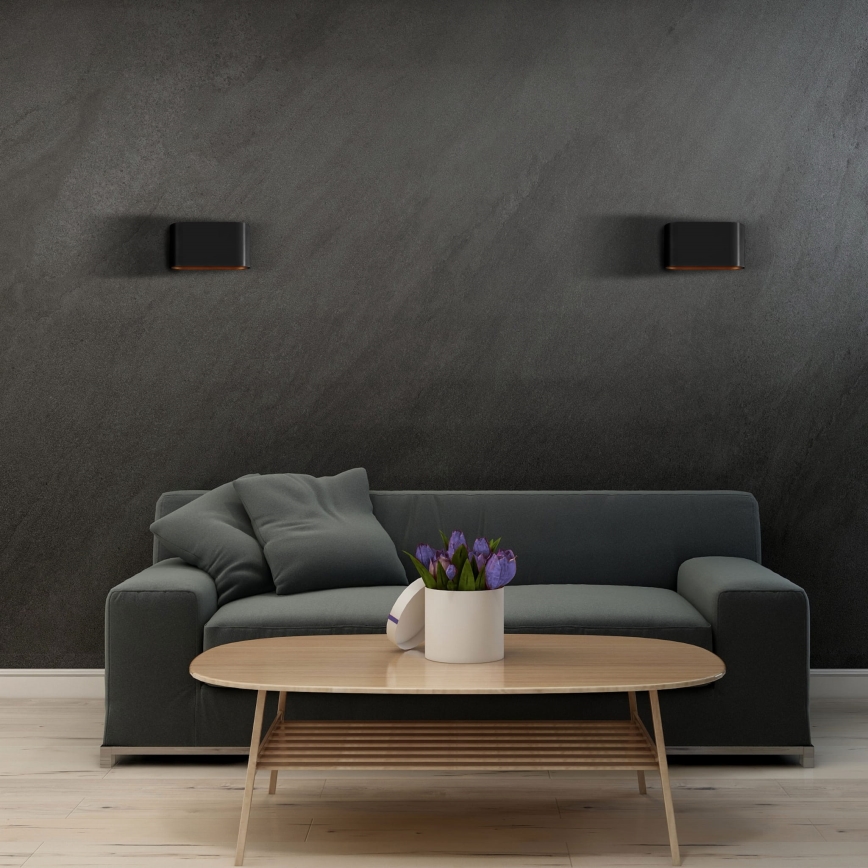 Настінний світильник ELISSA 1xG9/10W/230V чорний