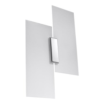 Настінний світильник FABIANO 2xE27/15W/230V білий/глянцевий хром