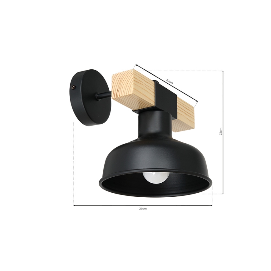 Настінний світильник FARO 1xE27/60W/230V
