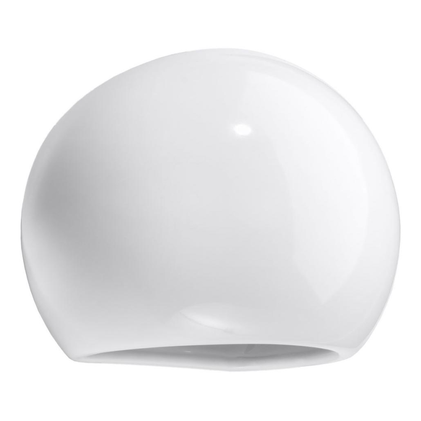 Настінний світильник GLOBE 1xE27/60W/230V глянцевий білий