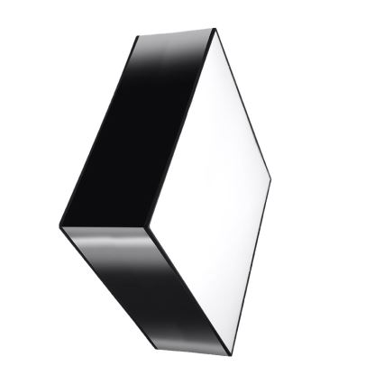 Настінний світильник HORUS 1xE27/60W/230V чорний