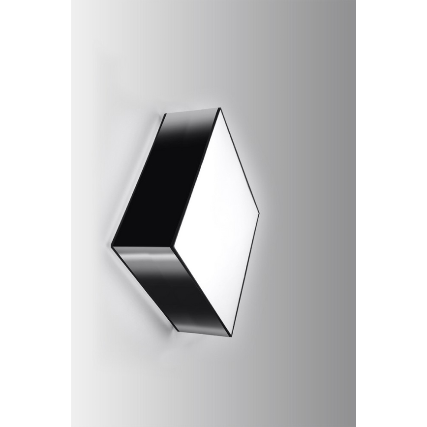 Настінний світильник HORUS 1xE27/60W/230V чорний