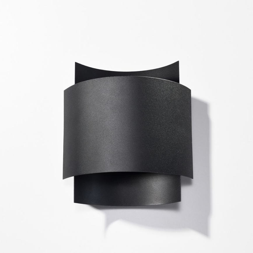 Настінний світильник IMPACT 1xG9/40W/230V чорний