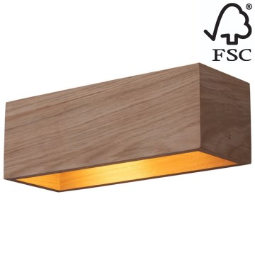 Настінний світильник KENZO 2xG9/6W/230V сосна – сертифіковано FSC