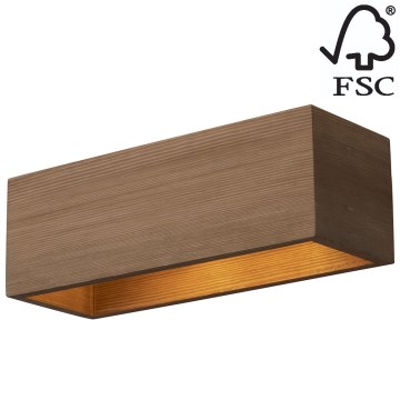 Настінний світильник KENZO 2xG9/6W/230V сосна – сертифіковано FSC