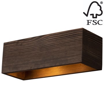 Настінний світильник KENZO 2xG9/6W/230V сосна – сертифіковано FSC
