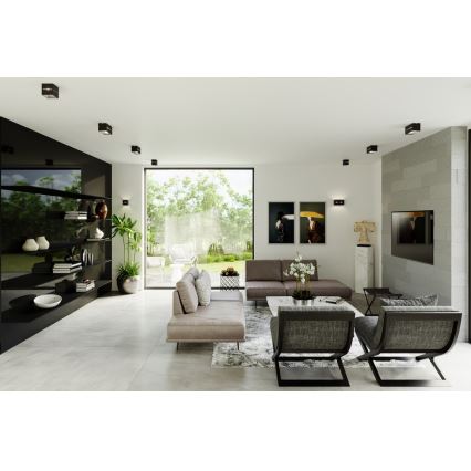 Настінний світильник LOBO 1xG9/40W/230V чорний