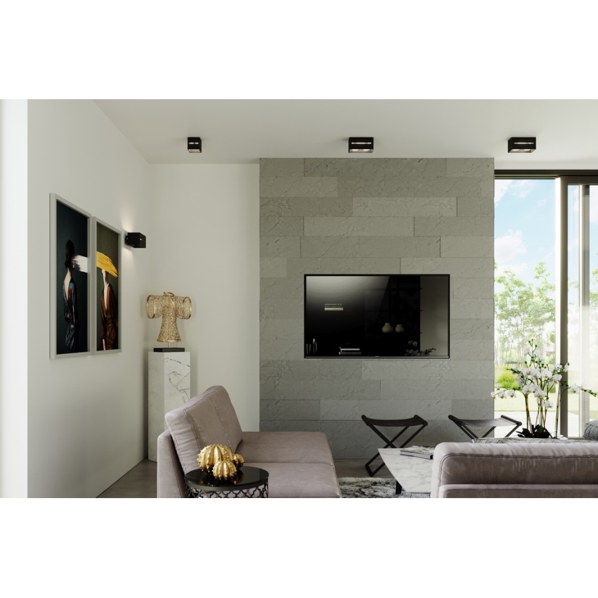 Настінний світильник LOBO 1xG9/40W/230V чорний