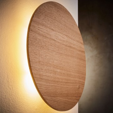 Настінний світильник LUNA 3xG9/8W/230V діаметр 30 см бежевий