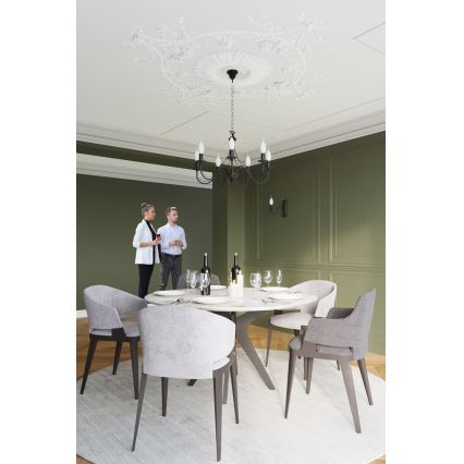 Настінний світильник MINERWA 1xE14/40W/230V чорний