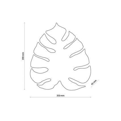 Настінний світильник MONSTERA 3xG9/8W/230V золотий