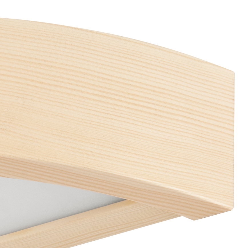 Настінний світильник NATURAL 1xE27/60W/230V сосна/бежевий