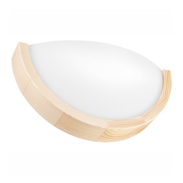 Настінний світильник NATURAL SLIM 1xE27/60W/230V сосна