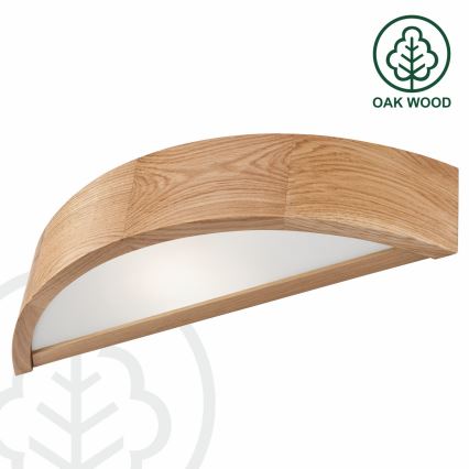 Настінний світильник OAK 1xE27/60W/230V дуб