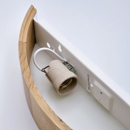 Настінний світильник OAK 1xE27/60W/230V дуб