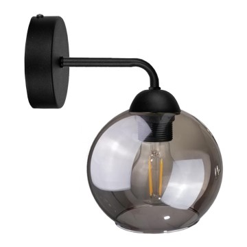 Настінний світильник OSMO 1xE27/60W/230V чорний
