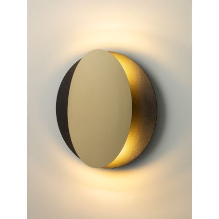 Настінний світильник OVO 2xG9/12W/230V чорний/золотий