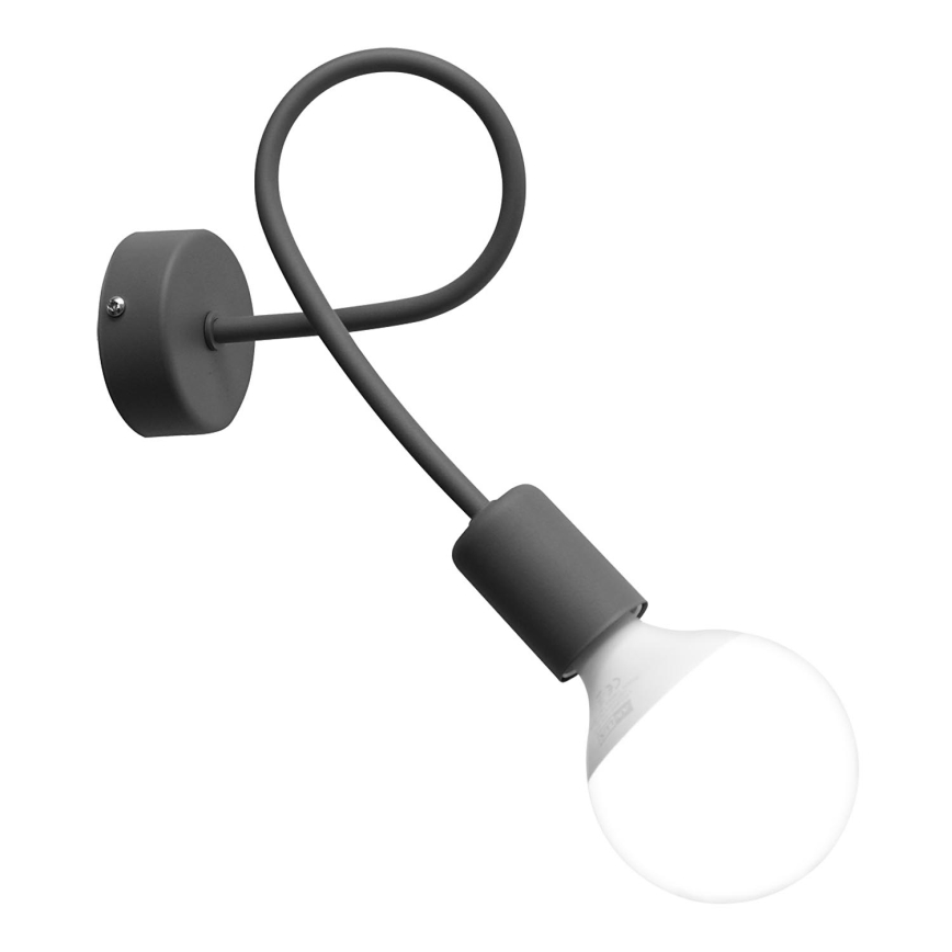 Настінний світильник OXFORD 1xE27/15W/230V антрацит