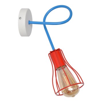 Настінний світильник OXFORD 1xE27/15W/230V червоний