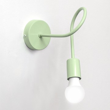 Настінний світильник OXFORD 1xE27/15W/230V зелений