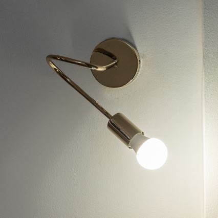 Настінний світильник OXFORD 1xE27/15W/230V золотистий