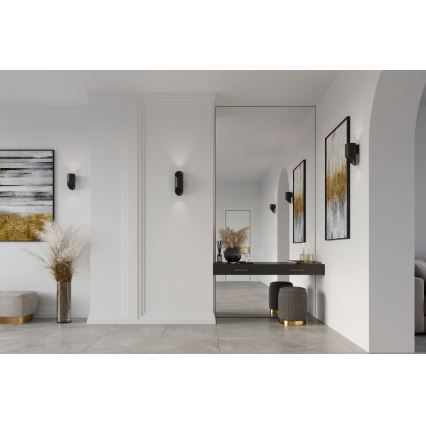 Настінний світильник PENNE 30 1xG9/40W/230V чорний