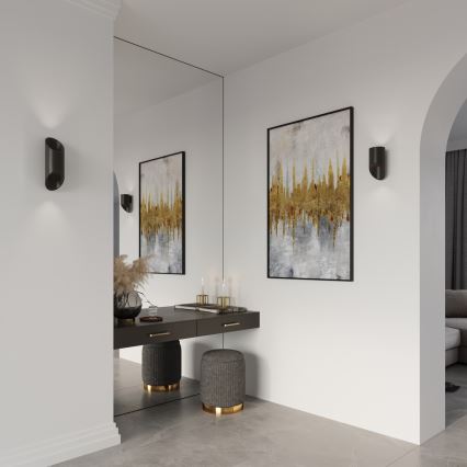 Настінний світильник PENNE 30 1xG9/40W/230V чорний