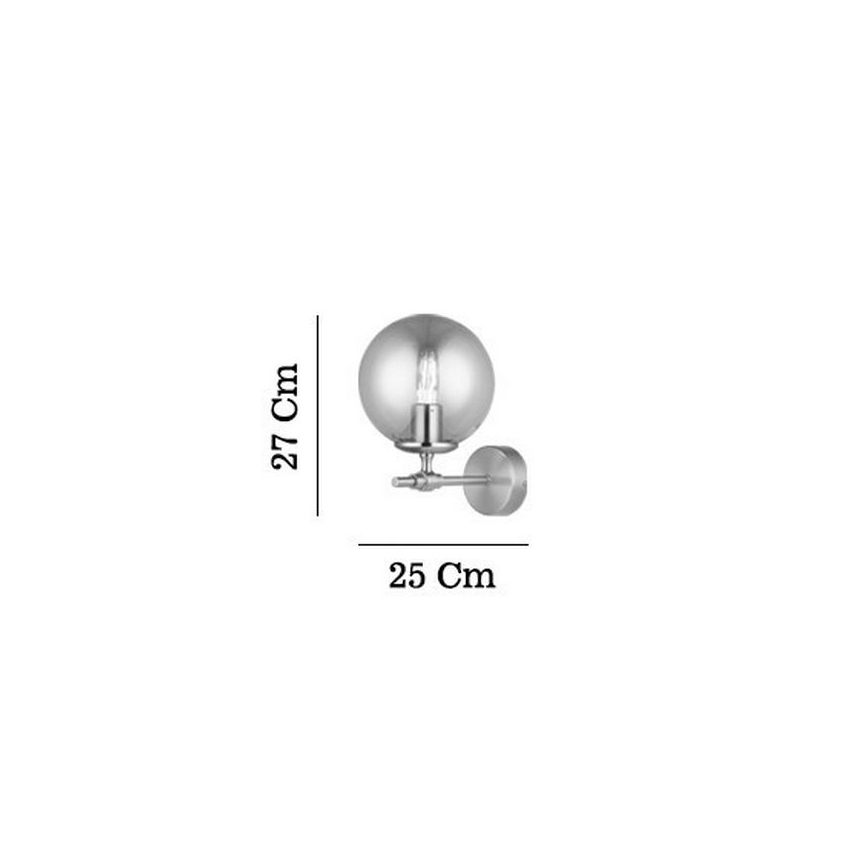 Настінний світильник POLINO 1xE27/40W/230V золотий