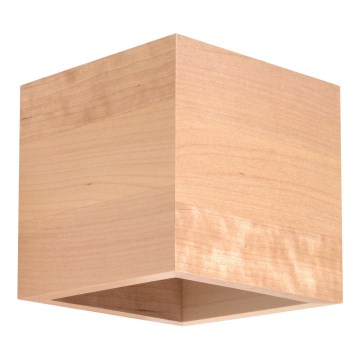 Настінний світильник QUAD 1xG9/40W/230V береза/бук