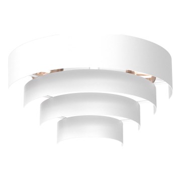 Настінний світильник RINGS 2xE27/15W/230V білий