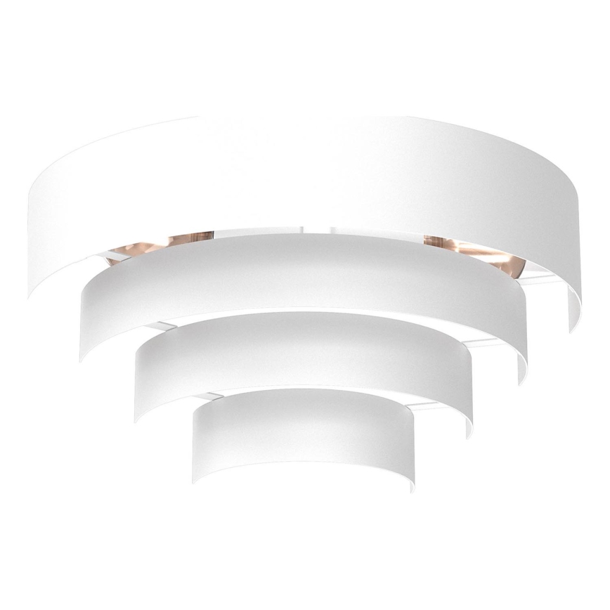 Настінний світильник RINGS 2xE27/15W/230V білий