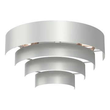 Настінний світильник RINGS 2xE27/15W/230V глянцевий хром
