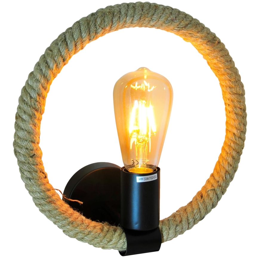 Настінний світильник ROPE ARTHUR 1xE27/12W/230V