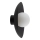 Настінний світильник SLATE 1xG9/8W/230V діаметр 28 см чорний