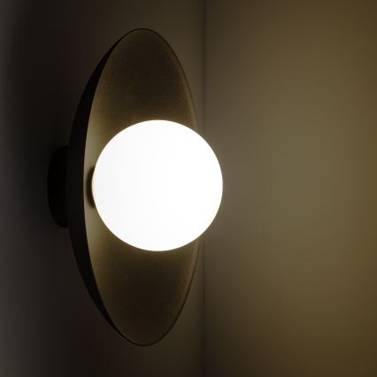 Настінний світильник SLATE 1xG9/8W/230V діаметр 28 см чорний