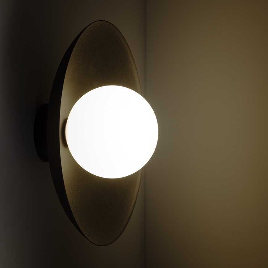 Настінний світильник SLATE 1xG9/8W/230V діаметр 28 см чорний